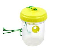 Piège à abeilles pour l'extérieur - Piège à frelons efficace - Gadget de contrôle des animaux - Veste jaune pour camping, jardin, verger, ferme