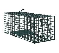 vidaXL Piège à animaux Vert 31 x 13 x 12 cm Acier,