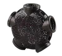 Piège à appâts de pêche, piège à écrevisses - Cage à anguilles et crevettes 5 trous,Piège à crabe portable robuste, résistant à l'eau salée, facile à utiliser, pour homard, crevettes et hareng