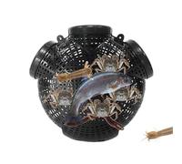 Piège à appâts de pêche portable pour lac, tortues, crabes, aquarium, écrevisses, répond efficacement à divers besoins de capture