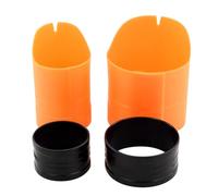 Piège à appâts de qualité commerciale - Extra grand 81 x 38 cm | Cadre en acier inoxydable | Entonnoir design idéal pour la pêche à la basse, les crabes - Piège à appâts pliable en U - Compact 25,4 cm