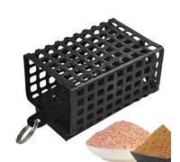 Piège À Appâts en Métal - Cage D'attaquants De Pêche Carrée Cage, Piège À Poisson,Pièges De Poisson, Panier d'alimentation De Pêche, Dispositif De Lanceur D'appâts Portables, D'appât Carpe pour B
