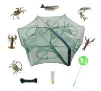 Piège à appâts Pliable pour crabes, écrevisses, ménés, crawdad crevettes et crevettes