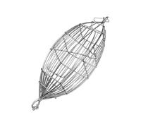 Piège à appâts pour la pêche - Support à appâts Wels - Panier à appâts avec fils pour appâts à la carpe dans la zone du récif en acier inoxydable