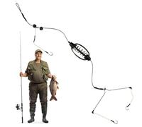 Piège à appâts pour la pêche, support d'appât à la carpe - Panier d'alimentation haute résistance pour la pêche à la carpe, piège à poisson robuste - Support d'appât pour la pêche dans un bassin de