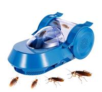 Piège à cafards réutilisable en PVC, piège à cafards d'intérieur Capture Physique avec appât, Insectes sûr et Efficace pour Cuisine, Salle de Bain, Placard