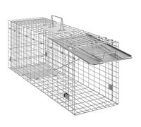 Piège à Cage pour Animaux Vivants - DUOKU - 31"" x 10"" x 12"" - Fer Galvanisé - Pliable - Conception Humaine