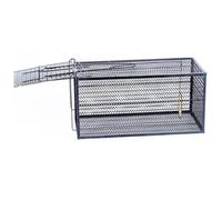 Piège À Chat, Cage for Animaux, Piège en Métal Robuste, Double Couche, Robuste, Cage for Chat, Toutes Tailles Adaptées Aux Petits Animaux(53 * 19 * 19CM)