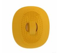 Piège à cheveux pour évier 35 mm en silicone souple avec base antidérapante | Coupe standard de 35 mm, maille filtrante dense, piège les débris capillaires, les chocs antidérapants, flux d'eau lisse