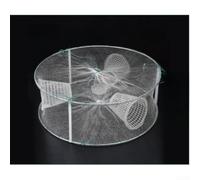 Piège à crabe à trois entrées pour attraper les crevettes et poissons (39 x 12 cm)