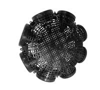 Piège à crabe en polypropylène 3, 6, 8 trous - Piège à appât robuste pour la capture des crabes - Manipulation douce et durable - Facile à utiliser - Piège à appâts pour la pêche - Pliable