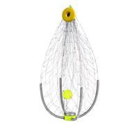 Piège à crabes - Filet pliable automatique, durable - Accessoires pour crevettes d'eau salée d'eau douce - Attrape-poissons crawfish - Conteneur de pinfish pour l'extérieur - Outil de plage