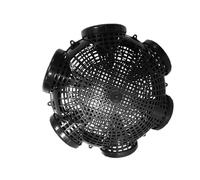 Piège à crabes pour ruisseaux, pièges à poissons d'appât pour appâts vivants, support de cage portable accessoires pour pêche crevettes, lac, aquarium, écrevisses