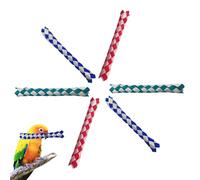 Piège à doigts chinois pour - Jouet à mâcher pour oiseaux | Couleurs variées Trap Chinois Bird Chew Fourrage Chopper Toy pour