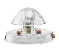 Piège à escargots d'aquarium Transparent en Plastique léger, Receveur planaire pour Aquarium d'eau Douce