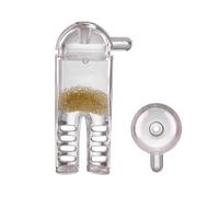 Piège à escargots en acrylique transparent multi-usage pour alimentation de crevettes sanguines et escargots avec fixation par aspiration sécurisée pour aquariums d'eau douce