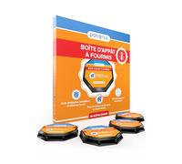 Piège à Fourmis Intérieur & Extérieur [4 Boîtes] Appât Anti Fourmis Maison Interieur avec Effet Nid - Élimine Les Fourmilières Efficacement - Discret, Prêt à l’Emploi, sans Odeur