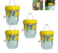 Piege a frelon asiatique exterieur, Piege Guepes Et Frelons Exterieur, Guepes Exterieur Tap Trap, Kit P Freloniege A pour Bouteille Plastique Interieur, Mouche, MoucheronEssen