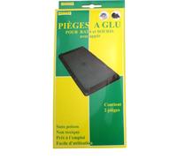 Piège à glue pour Souris et rats - Lot de 2 Pièges.