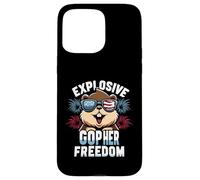 Piège à Gopher Explosive Gopher Freedom Coque pour iPhone 15 Pro Max
