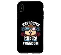 Piège à Gopher Explosive Gopher Freedom Coque pour iPhone XS Max