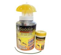 Piège à Guêpes et Frelons avec Attractif Inclus, Idéal pour l'Extérieur, Longue Durée