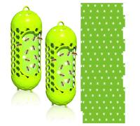 Piege a Guepes Et Frelons Exterieur à Suspendre,Piège à Guêpes avec Autocollants,Piège Frelon étanche,Piege Frelon Asiatique,Piege a Mouche Moustique Insecte Jardin Balcon (2PCS)