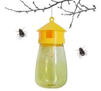 Piège à guêpes pour jardin - Catcher d'abeilles à double entrée pour balcon ou maillet | Trap d'insectes volants en plein air pour utilisation à la ferme ou au camping | Dissuasion contre les guêpes