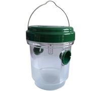 Piège à guêpes Vivant,Piege A Guepes Et Frelons Exterieur À Suspendre Vivant à Double Canal, Kit Piège A Frelon Asiatique Selectif pour Bouteille Plastique Interieur (2)