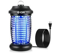 Piège à insectes d'extérieur électrique à brancher avec lumière 15 W, grille 4200 V et interrupteur marche/arrêt, pièges à moustiques et tueur pour intérieur, cuisine, terrasse, jardin et plus encore