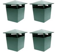 Piège à limaces en Plastique 4 pièces 5x4 Pouces, Attrape-escargots intérieur et extérieur pour Enfants et Animaux domestiques, Jardin