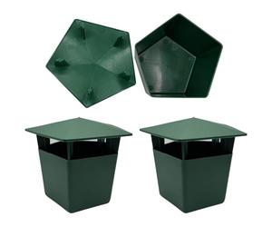 Piège à limaces et escargots Piège facile avec appât à bière réutilisable | Pour jardin potager et espace extérieur Idéal pour aquarium, terrasse, pelouse et
