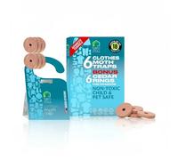 Piège à mites avec phéromones et blocs de cèdre - Anti-mites le plus efficace pour placard, vêtements et laine - Répulsif anti-mites non toxique pour la maison - Comment se débarrasser des mites dans