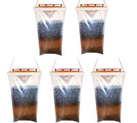 Piège à Mouches 5psc Moucherolle en Plein air Les pièges à Mouches Suspendus attirent la Ponte des Mouches Femelles Insecte Insecte Jusqu’à 20000 Tue Produit jetable avec Recharge