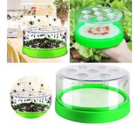 Piège à mouches à fruits réutilisable pour cuisine d'intérieur | Entonnoir anti-fuite, boîtier transparent, solution non toxique, design amovible, utilisation en cuisine et à la maison