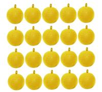 Piège à Mouches collantes à Fruits, 20 pièces, piège Mouches collantes Suspendre de 3 Pouces, Attrape-Insectes extérieur pour Pots de Fleurs, balcons, Cours, vergers, pièges Jaunes pour moucher