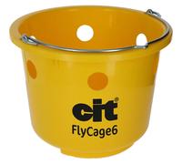 Piège à mouches sans inserts à grille 6 trous Cit Jaune TU