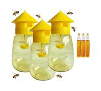 Piège À Mouches Suspendu Intérieur & Extérieur, 2 Appâts Au Choix (Fruit Fly,3)