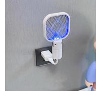 Piège à moustiques Mini USB lumière UV lutte antiparasitaire choc électrique lampe anti-moustique Portable mouche Bug Zapper été Pearl White