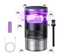 Piège à moustiques ultra silencieux à ventouse UV bionique à 360° pour intérieur et extérieur, lampe électrique portable, sans fil, sans fil (batterie rechargeable)