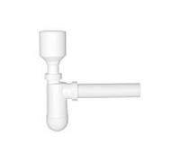 Piège à odeurs ASW pour bouteilles 106148 50 x 40 mm, PP blanc, pour urinoirs/lavabos