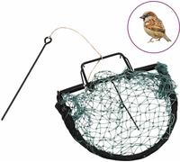 Piège à oiseaux Vert 20 cm Acier