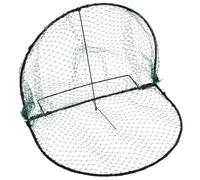 Piège à Oiseaux Vert en Acier étiré à Froid 50 cm avec Filet en polyéthylène résistant pour Jardin, Culture, extérieur, Protection des Fruits, légumes, Capture sans cruauté
