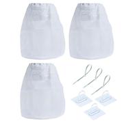 Piège à peluches pour sèche-linge - Sac récupérateur de peluches réutilisable - Kit de nettoyage - Seau d'aération intérieur pour sèche-linge sans ventilation pour éviter la poussière et les peluches