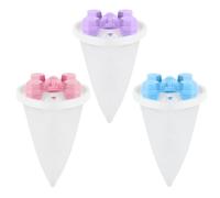 Piège À Poils De Chien Pour Lavage | 3 Pièces De Sac Filtre Anti-Peluches,Capteur De Poils Flottant Pour Machine À Laver | pour Hôtel Maison Animaux Tapis Vêtements Tissu Dortoir Appartement Meuble Ca