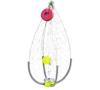 Piège à poisson pliable automatique - Pièges portables pour cages à appâts, panier en filet pour attraper des poissons en acier | Pot de crabe portable pour débutants, étangs marins,