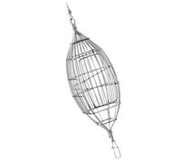 Piège à poissons avec appât, cage pour appâts avec mangeoire de pêche | Panier d'alimentation de pêche avec matériel de carpe en acier inoxydable, chargeur de pêche à ressort résistant, support pour