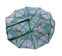 Piège à poissons portable, pliable et anti-évasion | Piège à crabes pliable pour la capture en eau douce, du kayak, sur le bassin et en lac, pour les crabes et les crevettes,