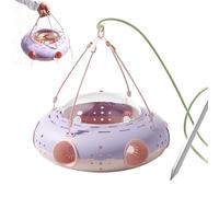 Piège à Poissons Portable pour Enfants, Piège à Poisson avec 6 Trous Durable Facile à Utiliser pour Attraper Les Anguilles, Crabes, Homards, Crevettes Et Crabes