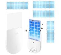 Piège à puces pour appartement, électrique, lutte contre les puces dans l'appartement - Piège à puces collantes - Vainqueur du test - Piège à cafards - Lampe Flea Trap - Piège à puces LED (piège à